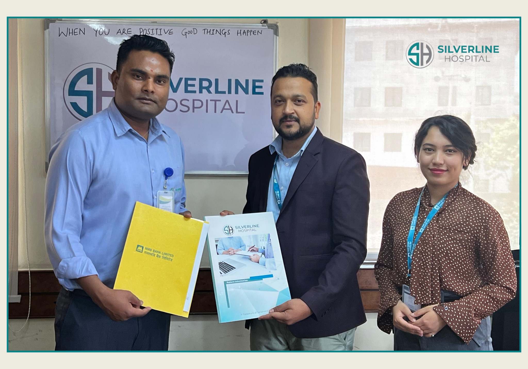 A strategic tie-up between Silverline Hospital and NMB Bank Limited